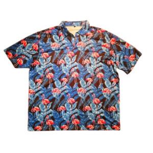 FLAMINGO polo shirt. Super cute!! Size 3XL. EXCELLENT CONDITION!